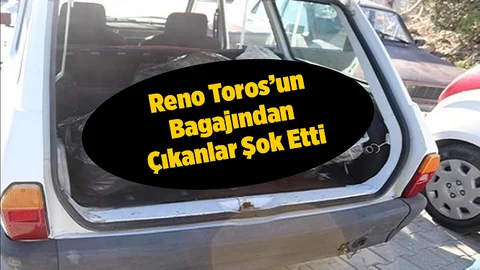Mersin'de Durdurulan Aracın Bagajından Bakın Ne Çıktı?