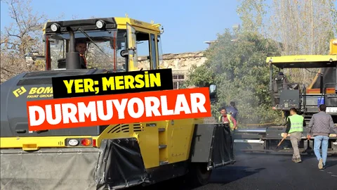Mersin'de Ekipler Aralıksız Çalışıyor