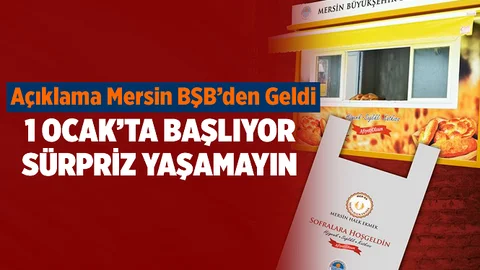 Mersin BŞB'den 'Poşet' Uyarısı