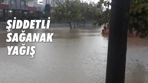 Sağanak Yağış Esir Etti