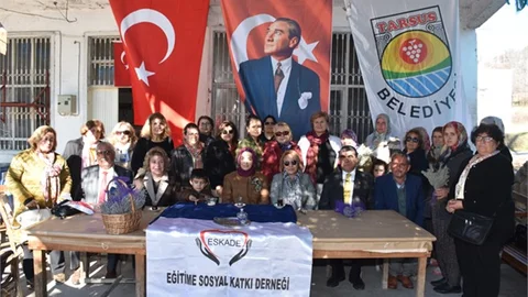 Tarsus Belediyesi’nden Girişimci Köy Kadınlarına Lavanta Desteği