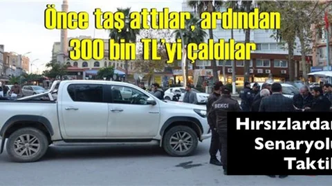 Mersin’de İş Adamının Bankadan Çektiği 300 Bin Lirayı Dikkat Dağıtarak Çaldılar