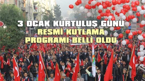 3 Ocak Mersin Resmi Program