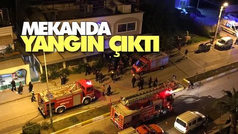 Yılın Son Saatlerinde Eğlence Mekanında Yangın