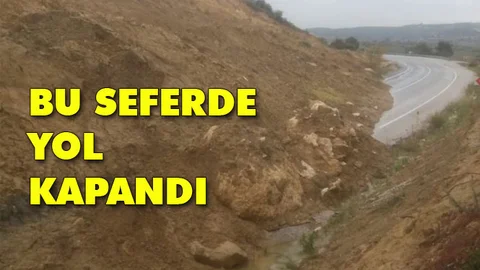 Memleketin Yolları Heyelanla Bir Bir Kullanılamaz Hale Geliyor