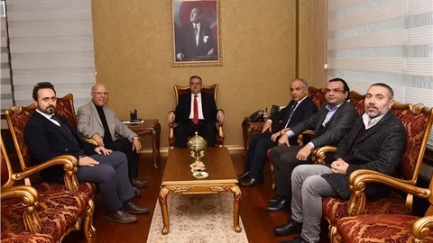 Vali Su, Ulusal Turunçgil Kongresi Yönetim Kurulu Üyelerini Kabul Etti