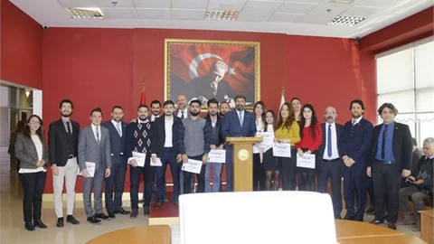 Mersin Barosu’nda Kupa Töreni Yapıldı