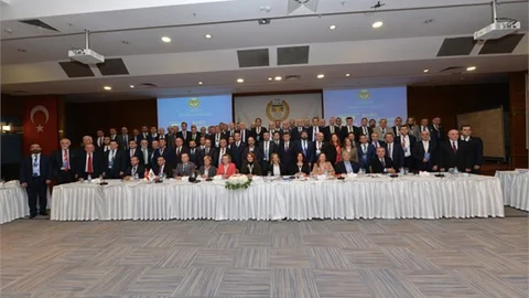 37. Baro Başkanları Toplantısı Mersin Baro Başkanı Yeşilboğaz'ın Katılımıyla Yapıldı!