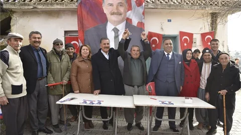 Başkan Tuna, Tarsus’ta Coşkuyla Karşılandı
