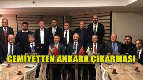 Tarsus Gazeteciler Cemiyeti, Ankara’ya Çıkarma Yaptı
