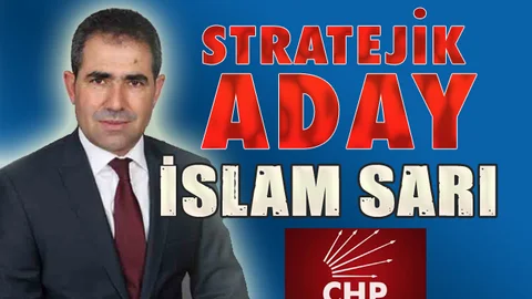 CHP Çamlıyayla'da Stratejik Aday Sarı