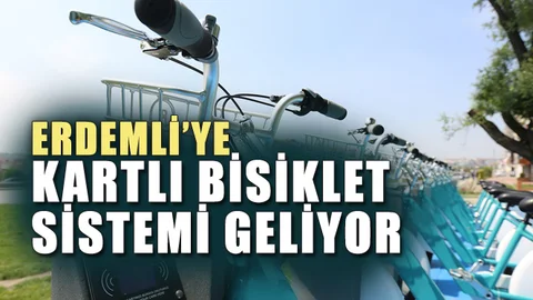 Mersin Erdemli’ye Kartlı Bisiklet Sistemi Geliyor