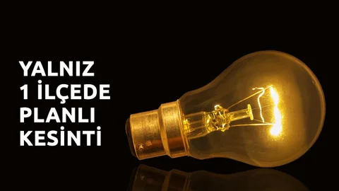 Mersin'de 1 İlçede Planlı Kesinti Yapılacak