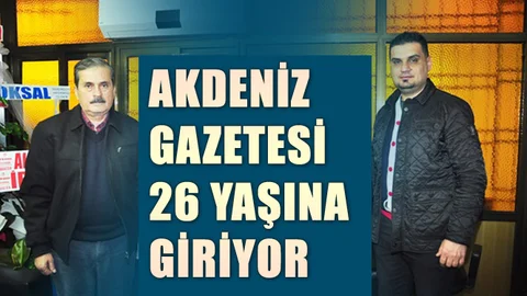 Tarsus Akdeniz Gazetesi 26. Yaşına, Yeni Yönetim Ofisinde Giriyor