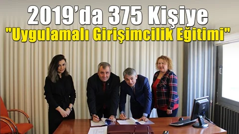 Tarsus Ticaret Borsası'nda Bu Yıl 375 Kişiye  "Uygulamalı Girişimcilik Eğitimi" Verilecek