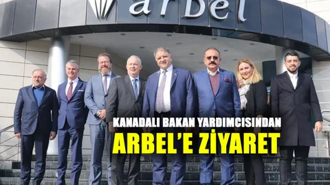 Kanada Tarım Bakanı Yardımcısı Fred Gorrel'den, Mersin'in Global Markası Arbel A.Ş Ziyaret