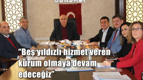 Tarsus Ticaret Borsası Akreditasyon İzleme Komitesi ve Yönetimin Gözden Geçirme Toplantısı Gerçekleştirildi