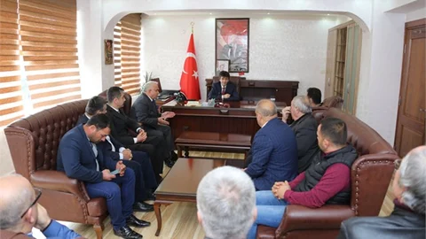 Erdemli Belediye Başkanı Mükerrem Tollu, Kurum Ziyaretlerine Devam Ediyor