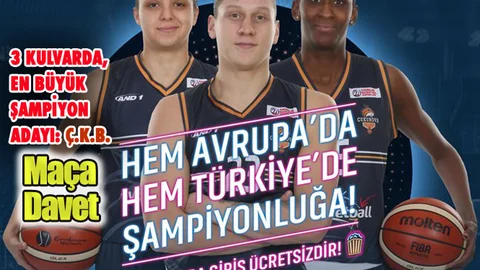 3 Kulvarda Kupanın En Büyük Adayı: Çukurova Basketbol Takımı