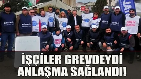 Grev Sona Erdi! İzocam'da İşçiler İle Anlaşma Sağlandı