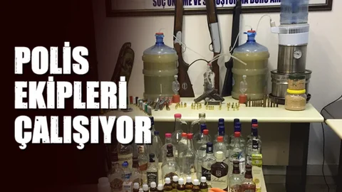 Mezitli İlçe Emniyet Ekiplerinin 15 Günlük Çalışması