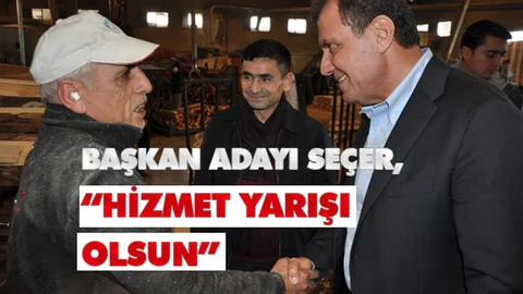 Büyükşehir Vahap Seçer "Hizmet Yarışı Olsun"