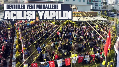 Develiler Baklava Yeni Mahallede Hizmete Girdi, Tarsus Nezihi Bir Mekana Daha Kavuştu!