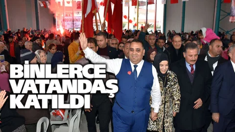 Tarsus Modern Semt Pazarına Kavuştu, Yağmura Rağmen Binlerce Kişi Başkan Can’ı Coşkuyla Karşıladı