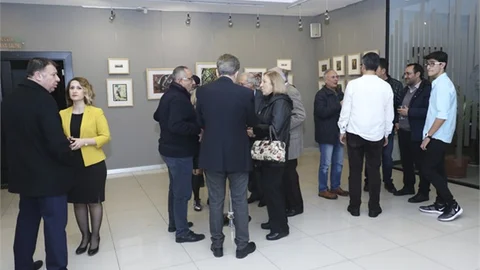 Güzel Sanatlar Lisesi Öğretmenlerinden Resim Sergisi