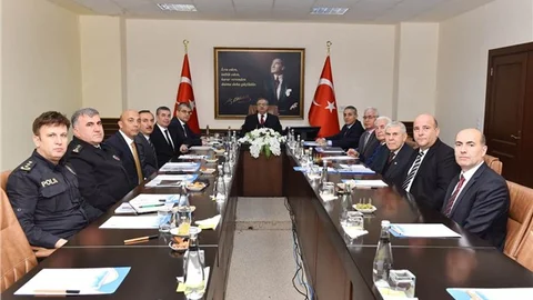 Mersin'de Yükseköğretim Güvenliği Koordinasyon ve İşbirliği Toplantısı