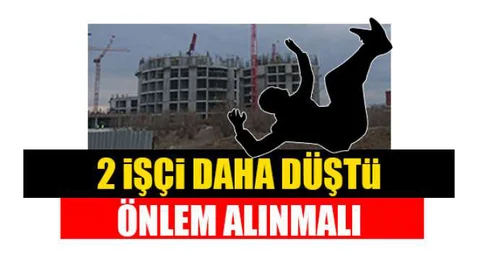 Hastane İnşaatında İş Kazası:2 İşçi Yaralı