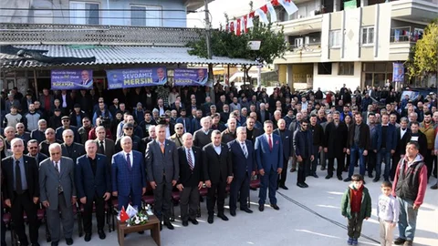 Kocamaz, Akdeniz İlçesinde Açılış Yaptı