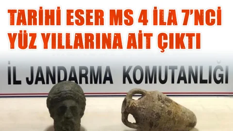 Tarihi Eser Ele Geçirildi