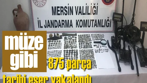 Tarihi Eser Yakalandı