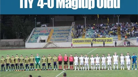 Tarsus İdmanyurdu Deplasmanda Farklı Mağlup Oldu