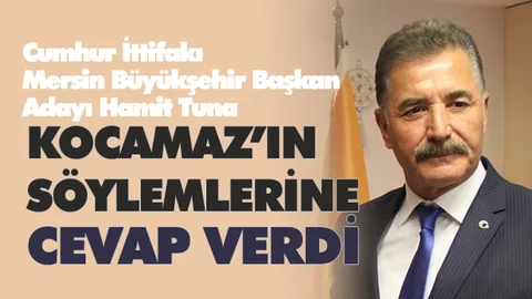 Hamit Tuna’dan, Burhanettin Kocamaz’ın Açıklamasına Cevap