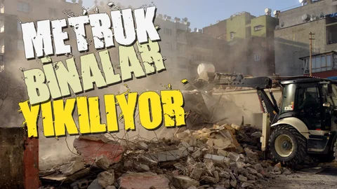 Metruk Binalar Yıkılıyor