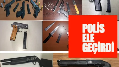 Ruhsatsız Silah ve Tüfek Taşıyanlara İşlem Yapıldı