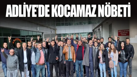 Mersin Adliyesinde Nöbet