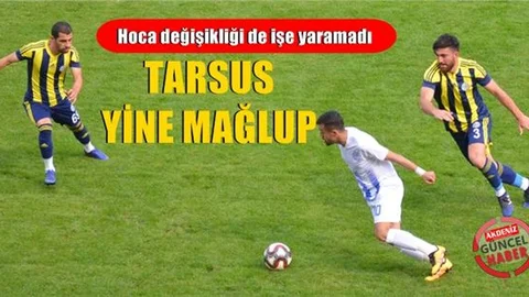 Maç Talihsiz Sonuçla Bitt, Tarsus İdmanyurdu 0- Tuzlaspor 3