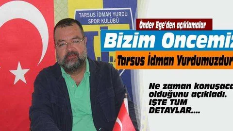 Av. Önder Ege Konuştu: Önceliğimiz İdman Yurdu