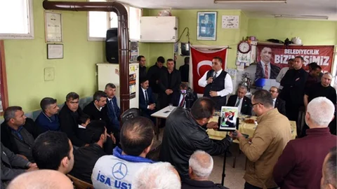 Başkan Can Dolmuşçularla Biraraya Geldi Can, ‘’Yaptıklarımıza ve Kendimize Güveniyoruz’’