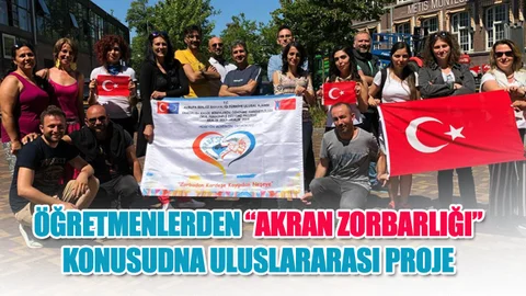Öğretmenler'den, Akran Zorbalığına İlişkin "Zorbadan Kardeşe, Kaygıdan Neşeye" Erasmus Projesi