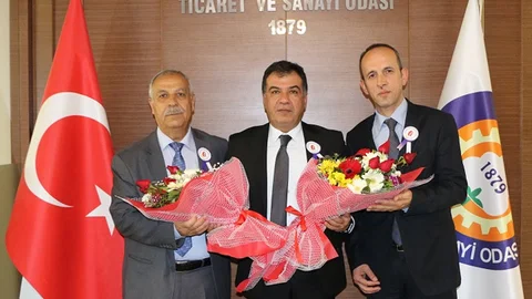 Şehitkerim ve Kızılmurat Vergi Dairesi Müdürlerinden TSO'ya Ziyaret