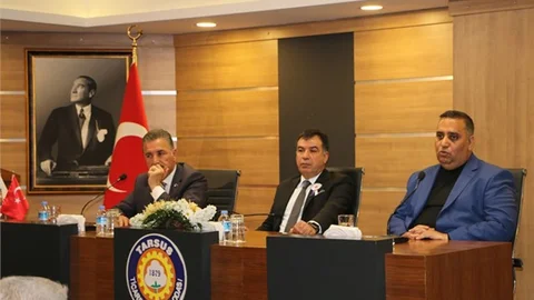 Cumhur İttifakı Mersin ve Tarsus Adayları TSO Yöneticileri Ve Üyeleriyle Bir Araya Geldi