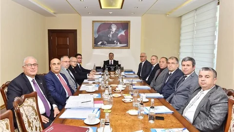 Mut OSB Müteşebbis Heyeti Vali Ali İhsan Su Başkanlığında Toplandı