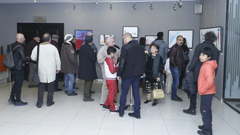 Ressam Bengisu Muazzez Kurtuluş, MTSO’da Portre Resim Sergisi Açtı