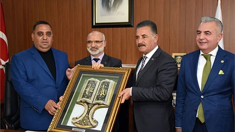 Başkan Can ve Tuna, Ziyaretlerine Devam Ediyor