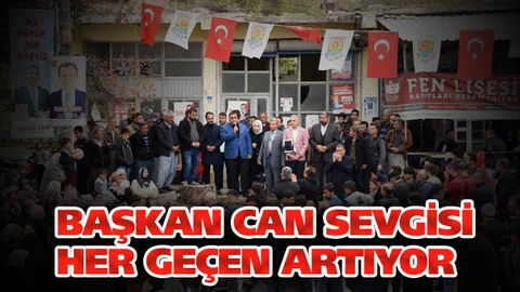 Başkan Can Sevgisi Her Geçen Artıyor