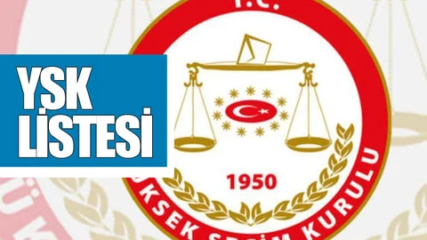 Mersin'de Yerel Seçimlerde Yarışacak Adayların Kesin Listesi